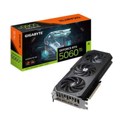 VGA(การ์ดจอ) GIGABYTE GEFORCE RTX 5060 TI GAMING OC 8G - 8GB GDDR7 (GV-N506TGAMING OC-8GD) (3Y)