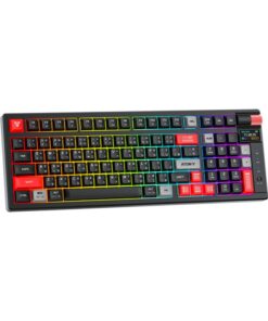Alternative view of KEYBOARD (คีย์บอร์ด) FANTECH MK918 ATOM PRO97 (BLACK) WIRELESS (RED SWITCH) (EN/TH) (2Y)