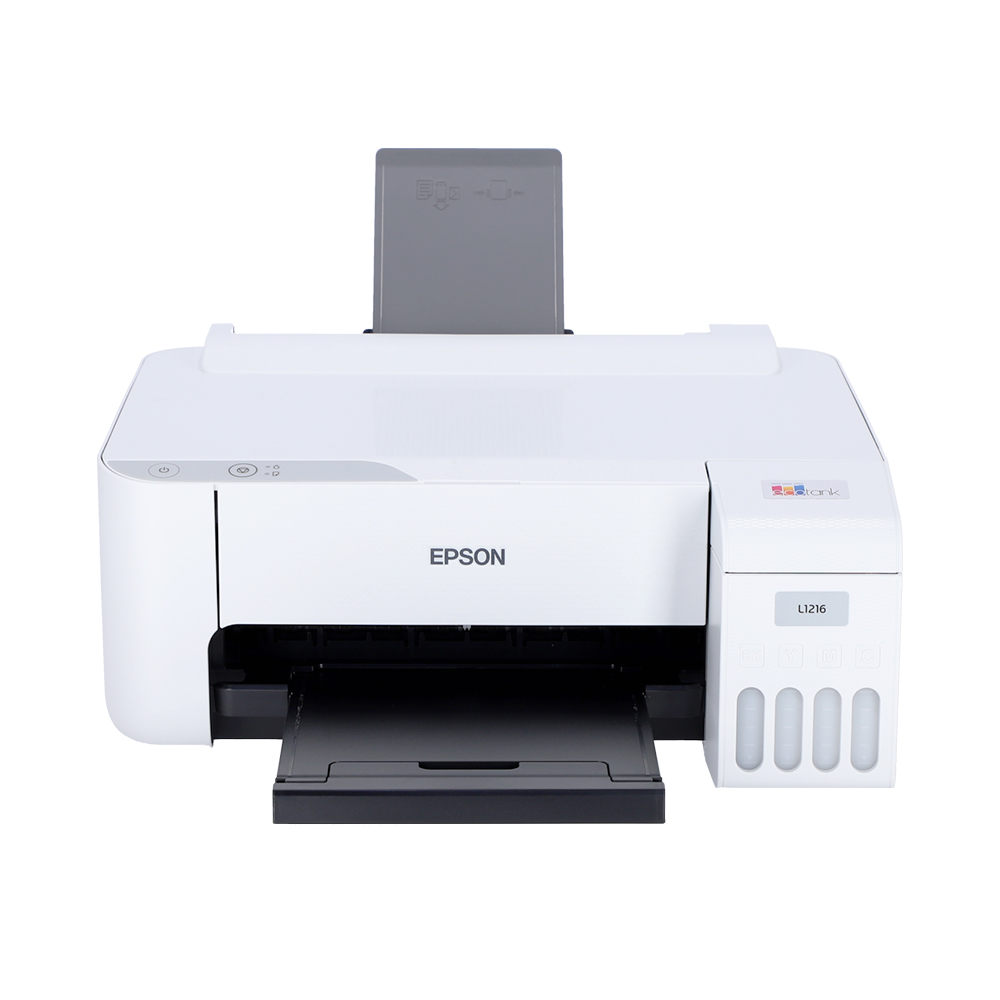 PRINTER (เครื่องพิมพ์) EPSON ECOTANK L1216 A4 INK TANK (WHITE)