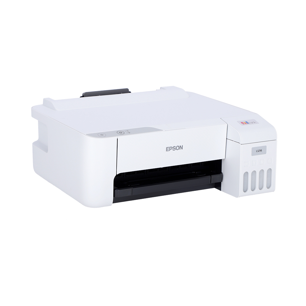 PRINTER (เครื่องพิมพ์) EPSON ECOTANK L1216 A4 INK TANK (WHITE) - Image 2