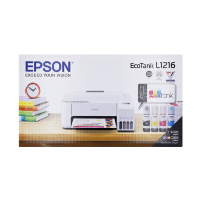PRINTER (เครื่องพิมพ์) EPSON ECOTANK L1216 A4 INK TANK (WHITE) - Image 10