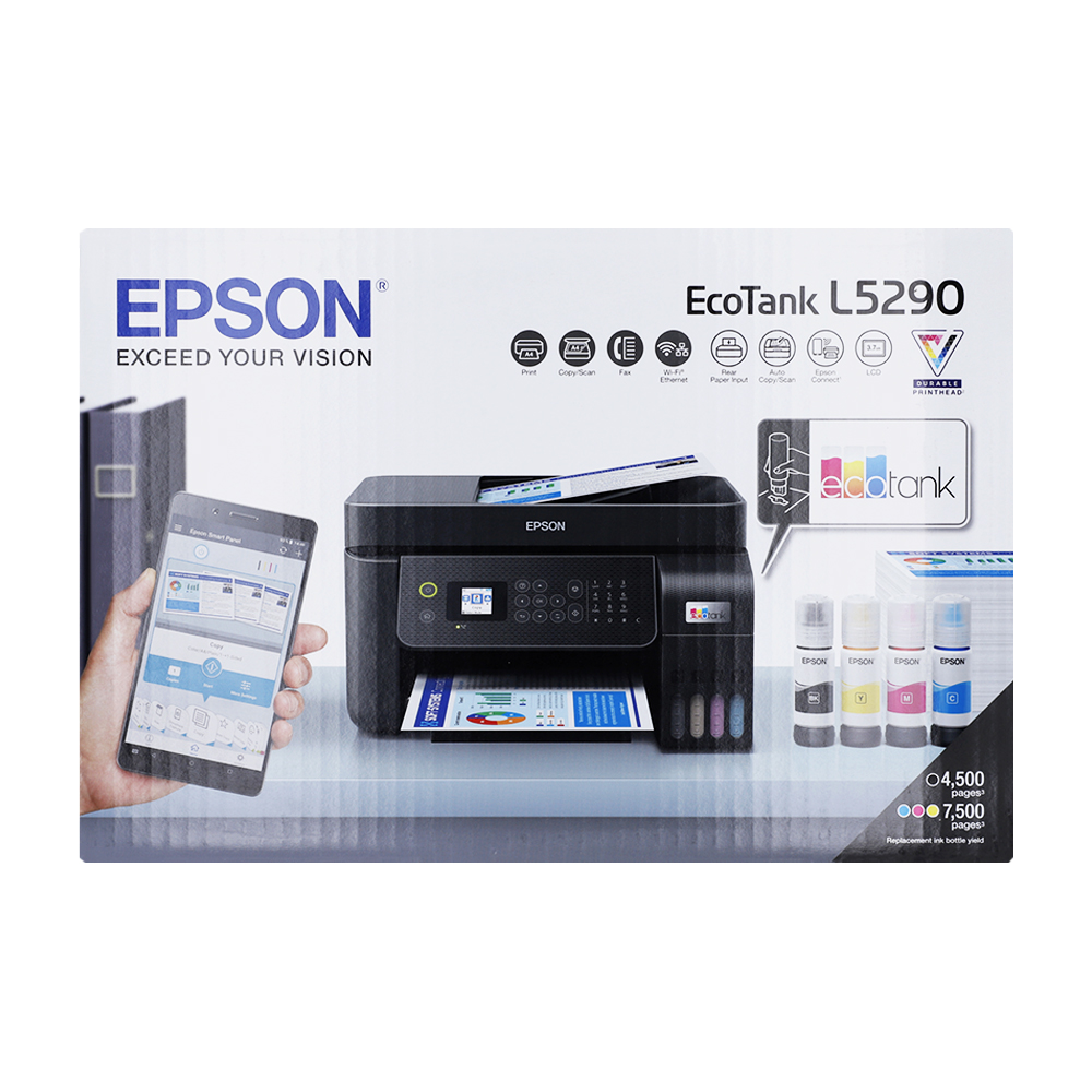 PRINTER (เครื่องพิมพ์ไร้สาย) EPSON ECOTANK L5290 A4 WIFI ALL-IN-ONE - Image 11