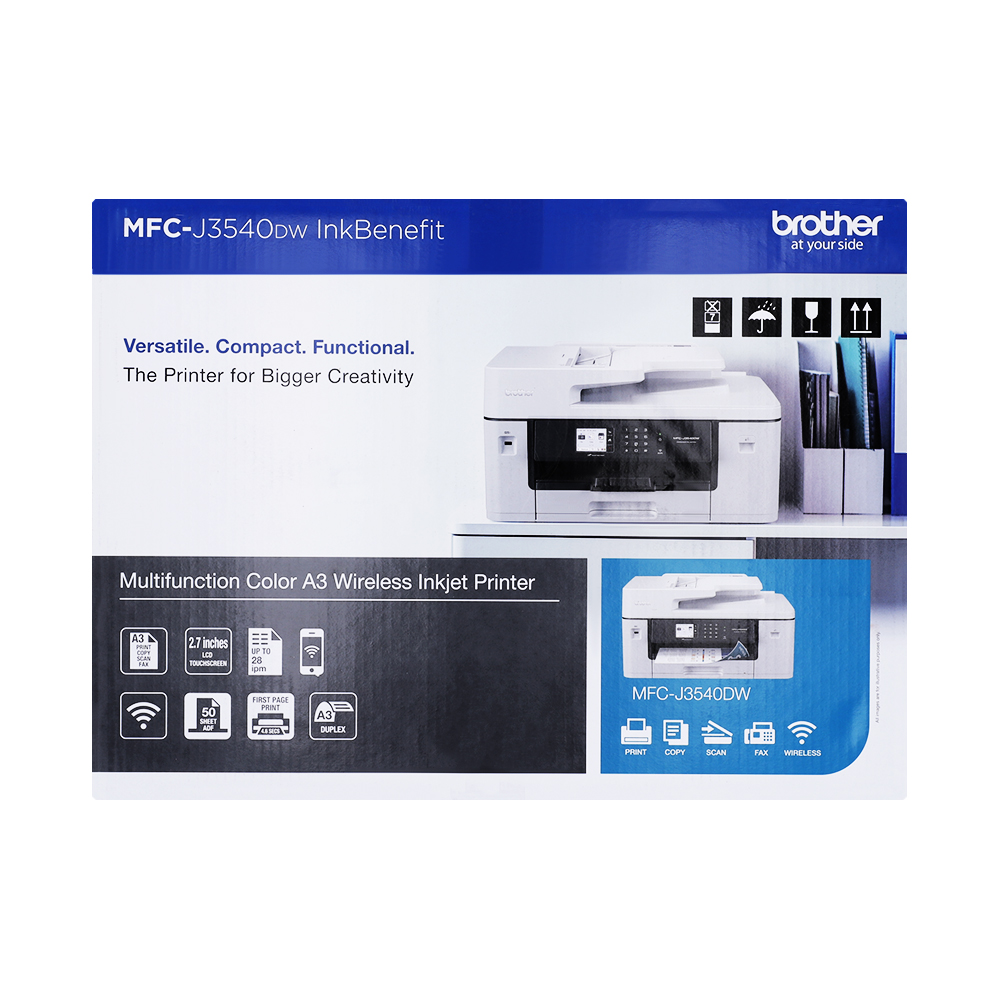 PRINTER (เครื่องพิมพ์ไร้สาย) BROTHER MFC-J3540DW - Image 12