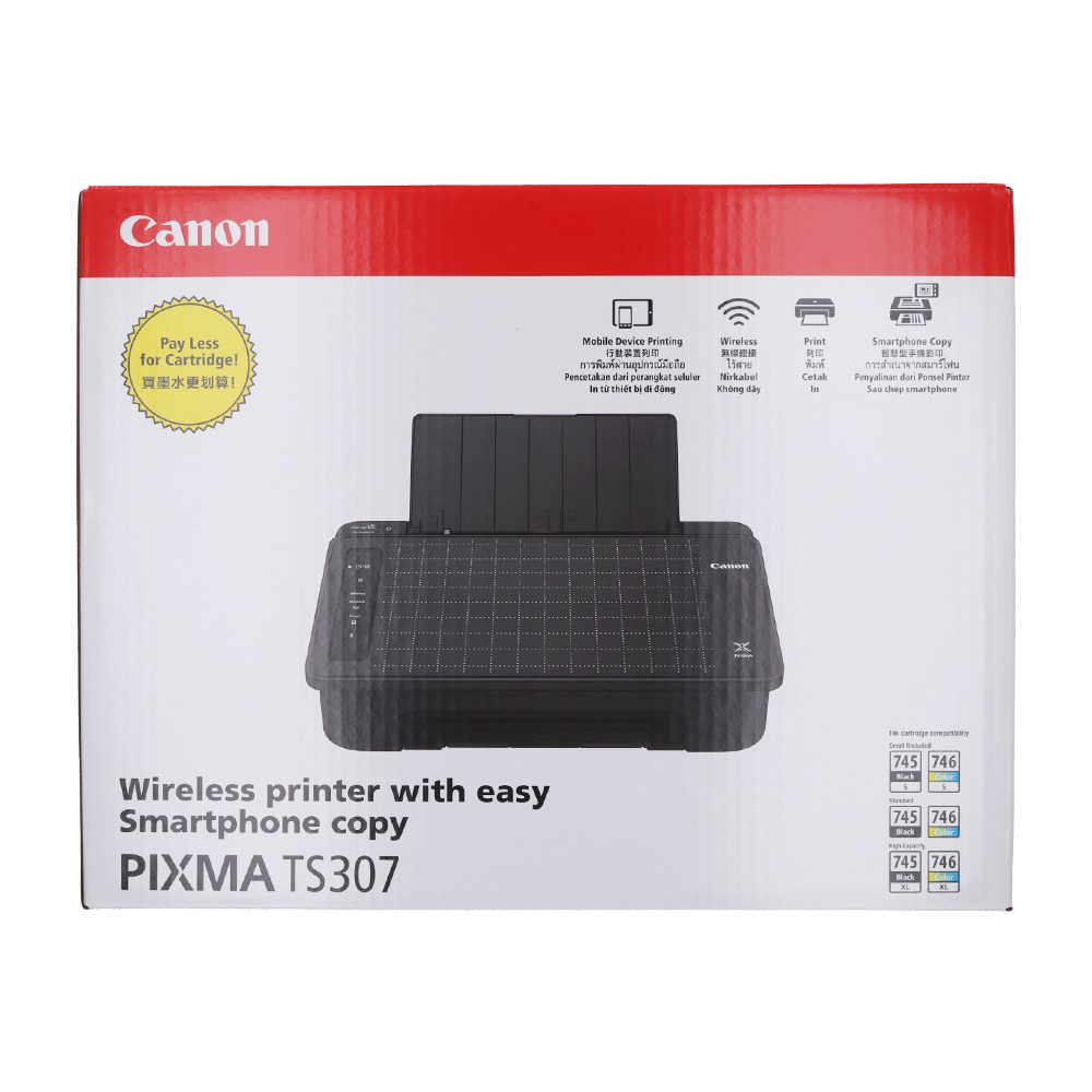 PRINTER (เครื่องพิมพ์ไร้สาย) CANON TS307 WIRELESS WITH SMARTPHONE COPY - Image 10