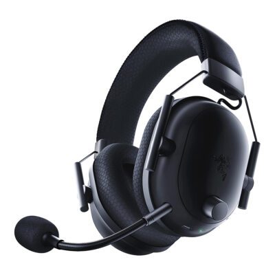WIRELESS HEADSET (หูฟังไร้สาย) RAZER WIRELESS BLACKSHARK V2 PRO 2023 (BLACK)
