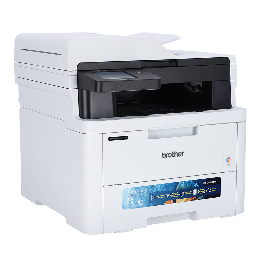 PRINTER (เครื่องพิมพ์ไร้สาย) BROTHER DCP-L3560CDW COLOUR LASER MULTI-FUNCTION - Image 2
