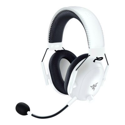 WIRELESS HEADSET (หูฟังไร้สาย) RAZER BLACKSHARK V2 PRO FOR PLAYSTATION (WHITE)