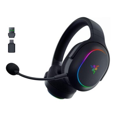 WIRELESS HEADSET (หูฟังไร้สาย) RAZER BARRACUDA X CHROMA (BLACK)