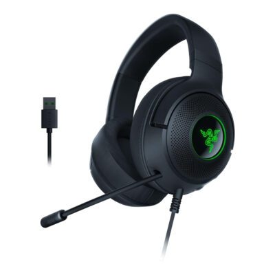 HEADSET (หูฟัง) RAZER KRAKEN V3 X (BLACK)