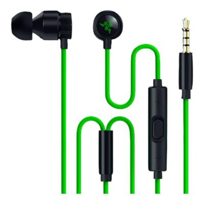 IN EAR HEADPHONE (หูฟังอินเอียร์) RAZER HAMMERHEAD V3 - GREEN-BLACK