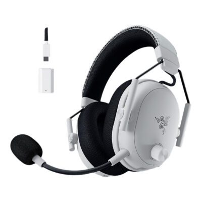 WIRELESS HEADSET (หูฟังไร้สาย) RAZER BLACKSHARK V3 PRO - WHITE