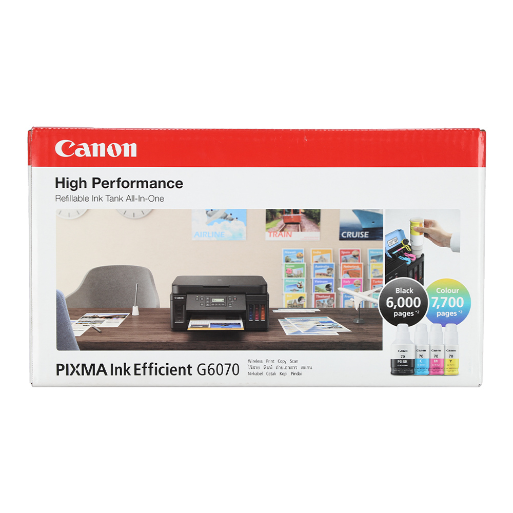 PRINTER (เครื่องพิมพ์) CANON PIXMA G6070 (ALL-IN-ONE INK TANK) - Image 11