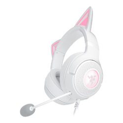 HEADSET (หูฟัง) RAZER KRAKEN KITTY V2 - WHITE