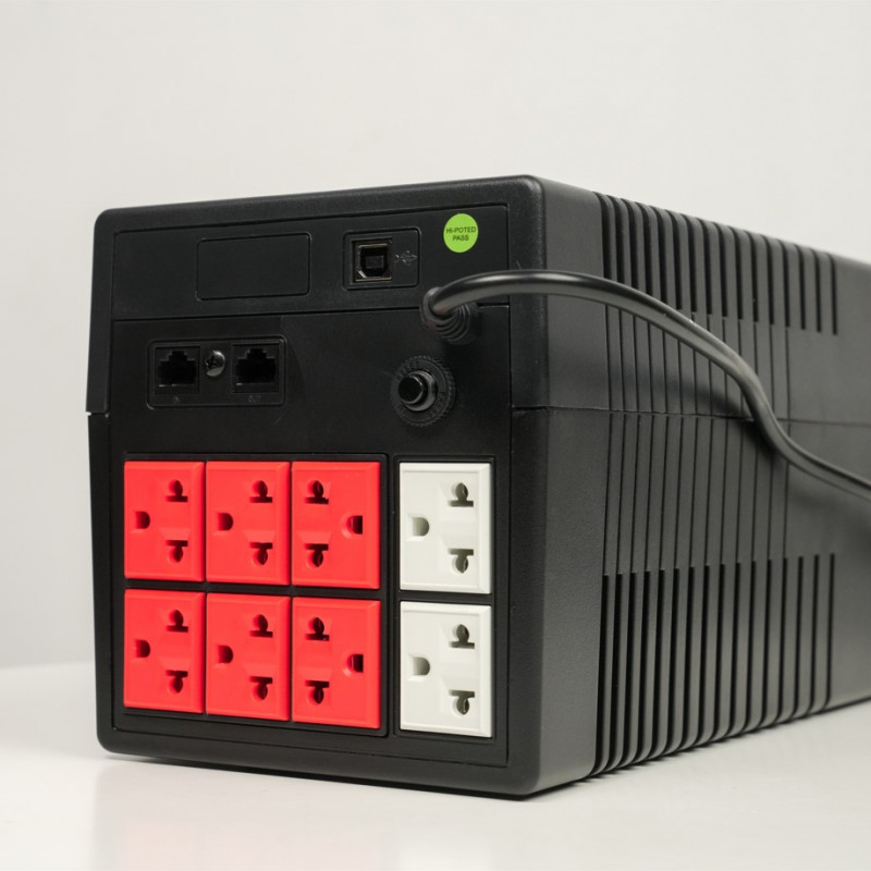 UPS (อุปกรณ์สำรองไฟ) ZIRCON x IHAVECPU PI-IHAVECPU_1200VA/840W (2Y) - Image 2