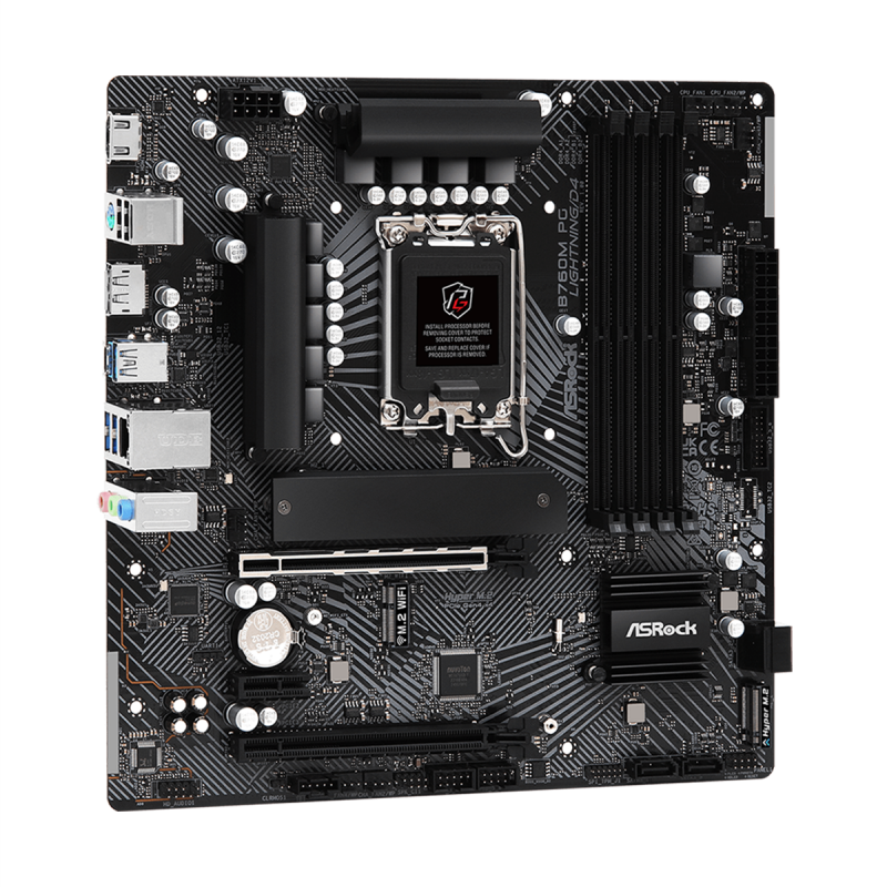 MAINBOARD (เมนบอร์ด) (1700) ASROCK B760M PG LIGHTNING DDR4 (3Y) - Image 4