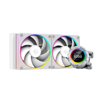LIQUID COOLER (ชุดน้ำปิด) ID-COOLING SL240 WHITE (5Y)