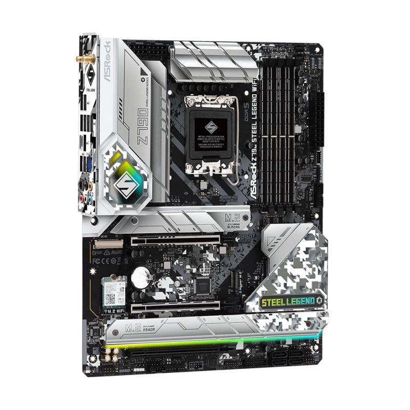 MAINBOARD (เมนบอร์ด) (1700) ASROCK Z790 STEEL LEGEND WIFI DDR5 (3Y) - Image 2
