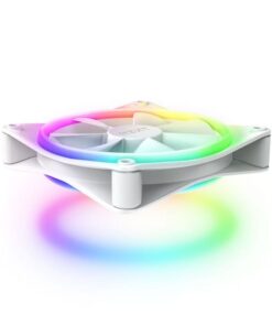Alternative view of FAN (พัดลม) NZXT F120 RGB DUO TRIPLE PACK (WHITE) : RF-D12TF-W1