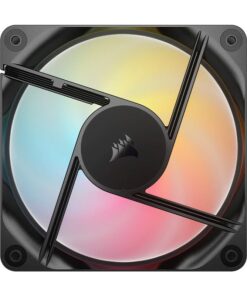 Alternative view of FAN (พัดลม) CORSAIR RS120-R RGB TRIPLE PACK ARGB BLACK (CO-9050196-WW) (5Y)