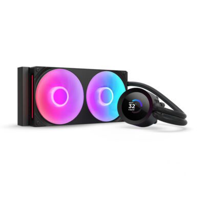 LIQUID COOLER (ชุดน้ำปิด) NZXT KRAKEN PLUS 240 RGB BLACK : RL-KR240-B2 (6Y)