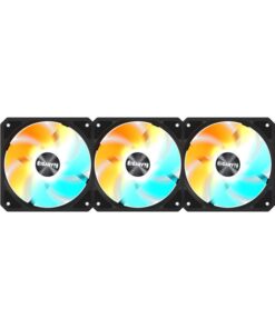 Alternative view of FAN (พัดลม) GIGABYTE EZ CHAIN REVERSE 120 BLACK PACK3 (GP-EZRVSFAN1203) (1Y)