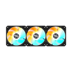 Alternative view of FAN (พัดลม) GIGABYTE EZ CHAIN REVERSE 120 BLACK PACK3 (GP-EZRVSFAN1203) (1Y)