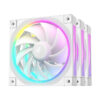 FAN (พัดลม) DEEPCOOL FL12 ARGB 3IN1 WHITE (R-FL12-WHAPN3-G) (2Y)