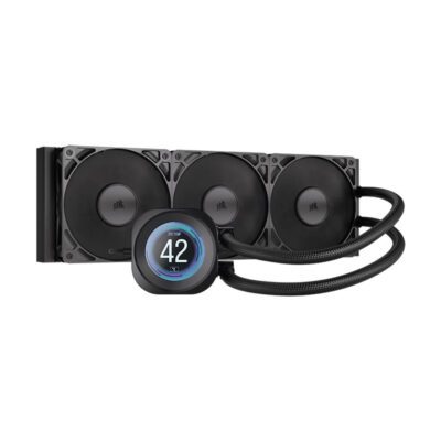 LIQUID COOLER (ชุดน้ำปิด) CORSAIR NAUTILUS 360 RS LCD BLACK (CW-9061033-WW) (5Y)