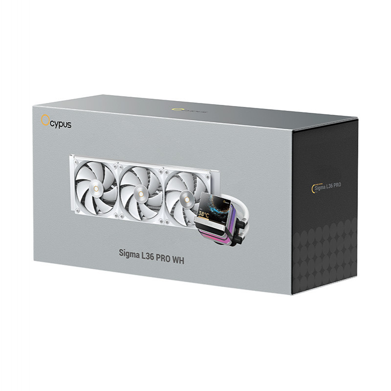LIQUID COOLER (ชุดน้ำปิด) OCYPUS SIGMA L36 PRO WHITE (5Y) - Image 7