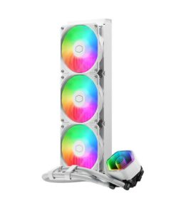Alternative view of LIQUID COOLER (ชุดน้ำปิด) COOLER MASTER MASTERLIQUID 360 CORE II ARGB (WHITE) (MLW-D36M-A18PA-RW) (5Y)