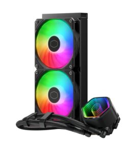 Alternative view of LIQUID COOLER (ชุดน้ำปิด) COOLER MASTER MASTERLIQUID 240 CORE II ARGB (BLACK) (MLW-D24M-A18PA-R1) (5Y)