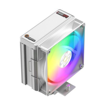 AIR COOLER (ซิงค์ลม) OCYPUS x iHAVECPU DELTA A40 ARGB (WHITE) (2Y)