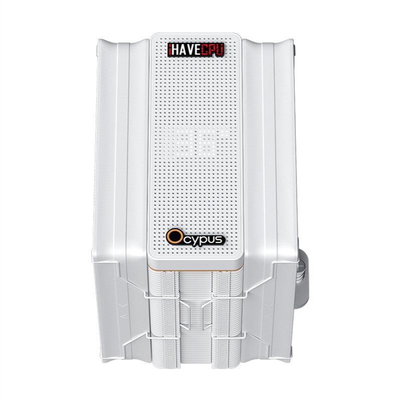 AIR COOLER (ซิงค์ลม) OCYPUS x iHAVECPU IOTA A40 DUAL FAN (WHITE) (3Y) - Image 2