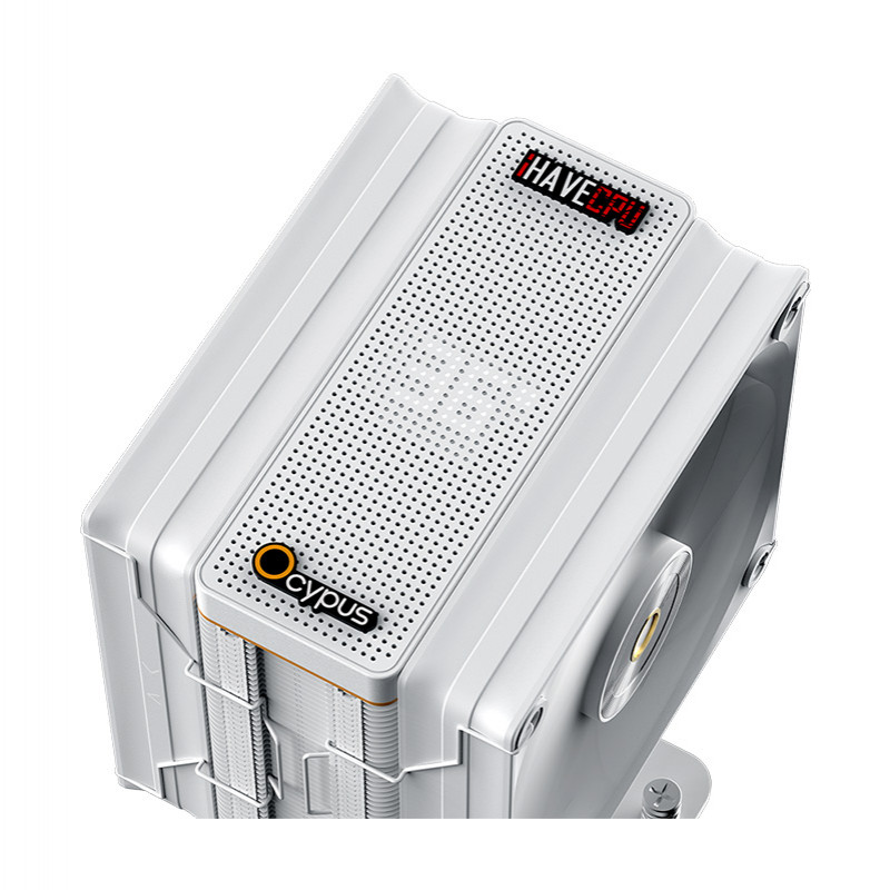 AIR COOLER (ซิงค์ลม) OCYPUS x iHAVECPU IOTA A40 DUAL FAN (WHITE) (3Y) - Image 4