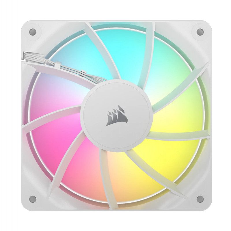 FAN (พัดลม) CORSAIR RS120 RGB SINGLE PACK ARGB WHITE (CO-9050184-WW) (5Y) - Image 4
