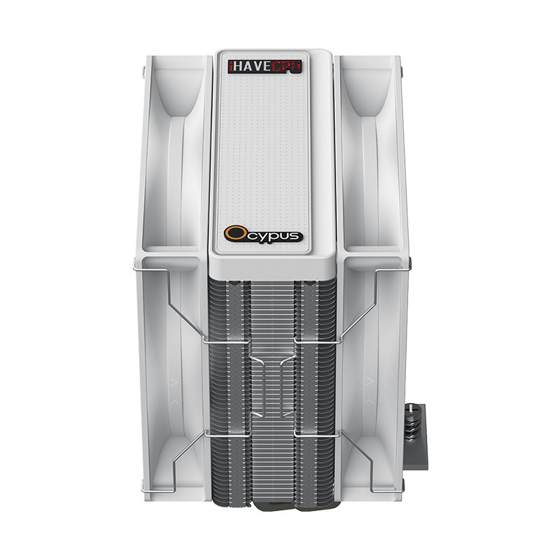 AIR COOLER (ซิงค์ลม) OCYPUS x iHAVECPU DELTA A40 DUAL FAN (WHITE) (2Y) - Image 3