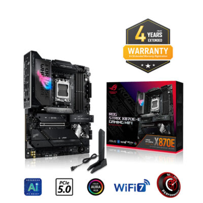 MAINBOARD (เมนบอร์ด)(AM5) ASUS ROG STRIX X870E-E GAMING WIFI (3Y)