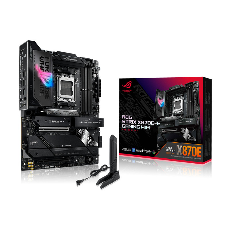 MAINBOARD (เมนบอร์ด)(AM5) ASUS ROG STRIX X870E-E GAMING WIFI (3Y) - Image 5
