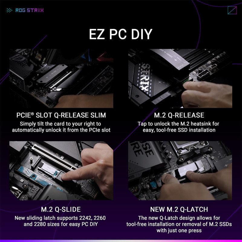 MAINBOARD (เมนบอร์ด)(AM5) ASUS ROG STRIX X870E-E GAMING WIFI (3Y) - Image 9