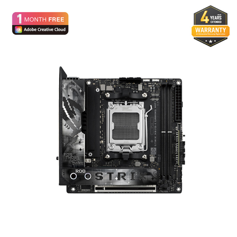 MAINBOARD (เมนบอร์ด)(AM5) ASUS ROG STRIX X870-I GAMING WIFI (3Y) - Image 2