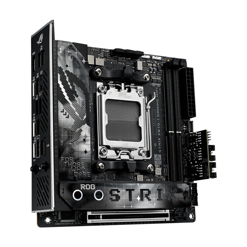 MAINBOARD (เมนบอร์ด)(AM5) ASUS ROG STRIX X870-I GAMING WIFI (3Y) - Image 4