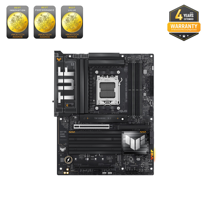 MAINBOARD (เมนบอร์ด)(AM5) ASUS TUF GAMING X870-PLUS WIFI (3Y) - Image 2