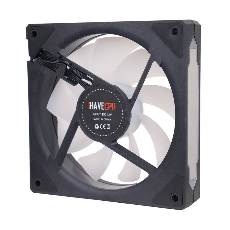 FAN (พัดลม) iHAVECPU FLOE 120 PACK3 REVERSE FAN (BLACK) (1Y) - Image 5
