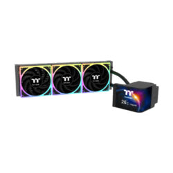 LIQUID COOLER (ชุดน้ำปิด) THERMALTAKE MAGCURVE 360 ULTRA ARGB SYNC AIO (BLACK)(CL-W453-PL12SW-A) (6Y)