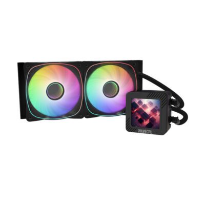 LIQUID COOLER (ชุดน้ำปิด) iHAVECPU LCD240 PRO BLACK (2Y)