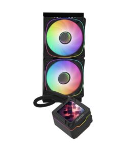 Alternative view of LIQUID COOLER (ชุดน้ำปิด) iHAVECPU LCD240 PRO BLACK (2Y)