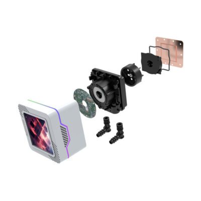 LIQUID COOLER (ชุดน้ำปิด) iHAVECPU LCD240 PRO WHITE (2Y) - Image 6