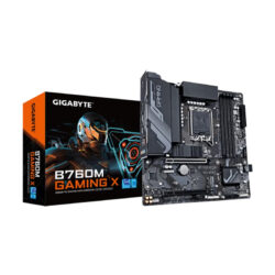 MAINBOARD (เมนบอร์ด)(1700) GIGABYTE B760M GAMING X DDR5 (REV.1.0) (3Y)