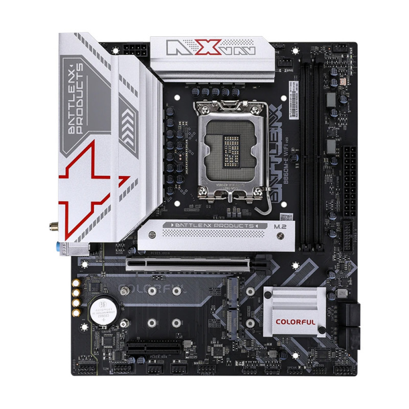 MAINBOARD (เมนบอร์ด)(1851) COLORFUL BATTLE-AX B860M-E WIFI V20 (3Y)