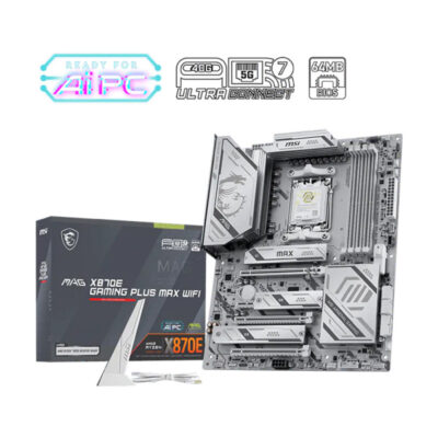 MAINBOARD (เมนบอร์ด)(AM5) MSI MAG X870E GAMING PLUS MAX WIFI (3Y)